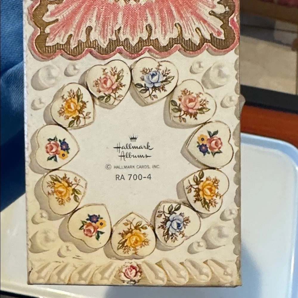 Hallmark Greeting Card Accordion Organizer with Ribbon Closure